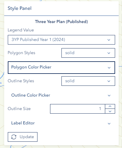 Open Style Editor